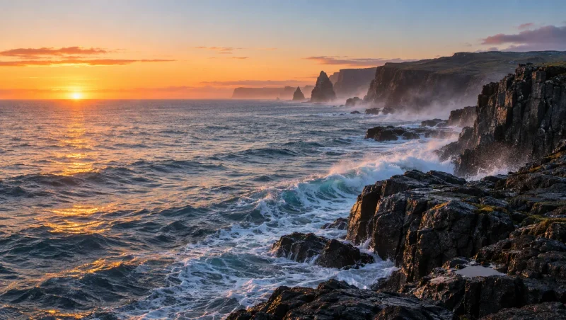 Independent native wide coastal photograph